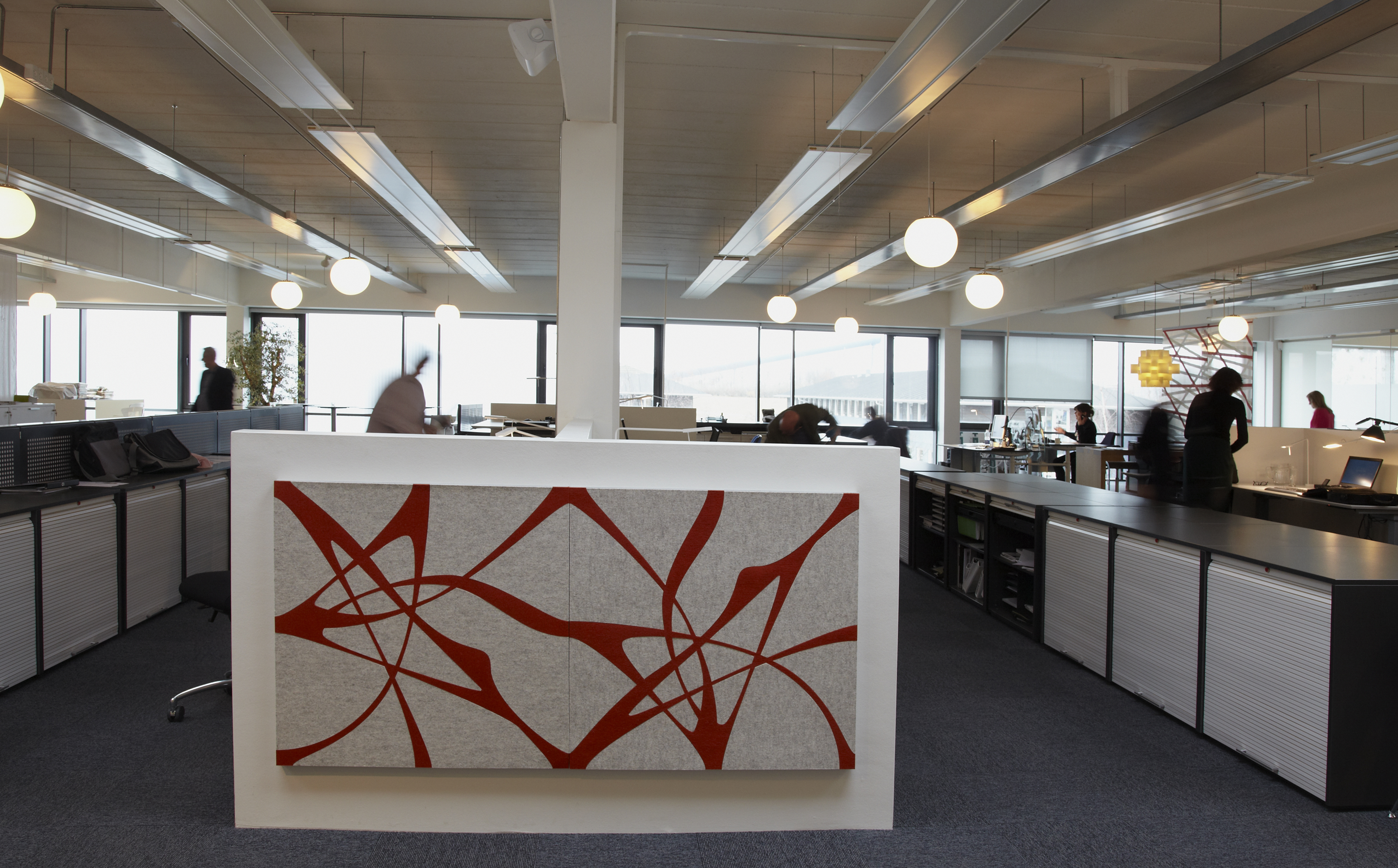 jph, Kontor Twister akustikmoduler i filt (6)